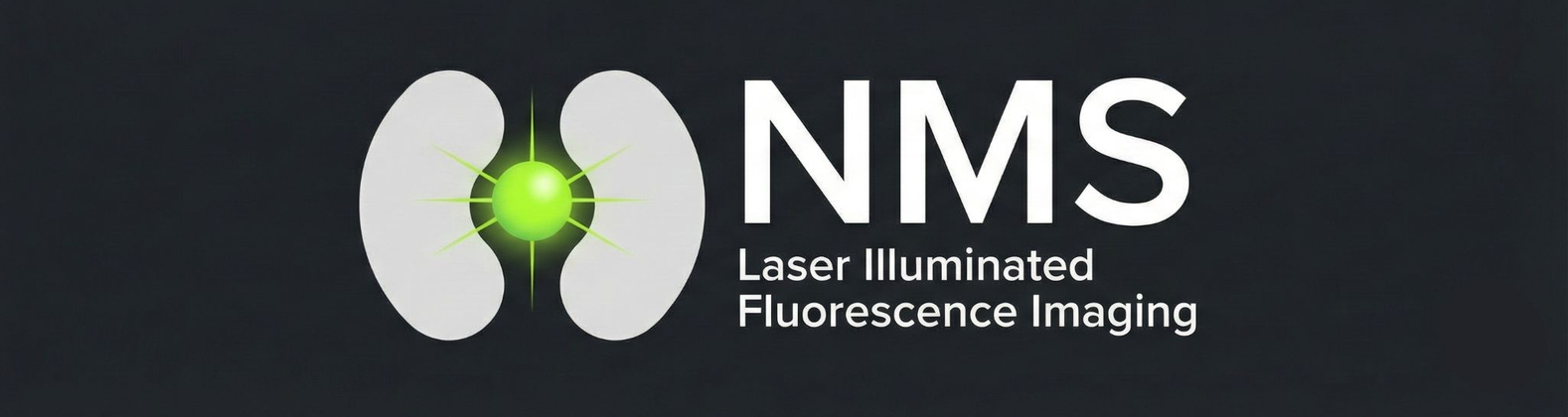 NMS logo — Laser Illuminated Fluorescence Imaging